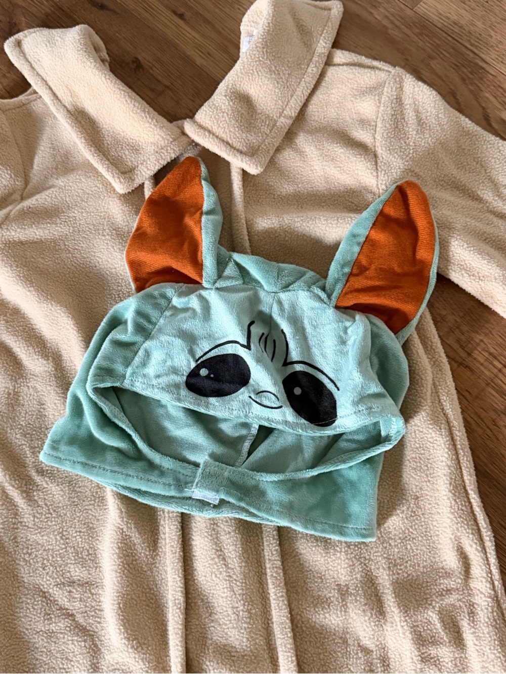 Kids Baby Yoda Halloween Costume (Hat & Coat)